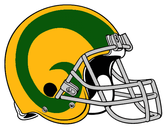 Colorado State Rams 1973-1981 Helmet Logo Print Decal